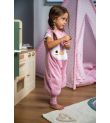 BABY BLISS Χειμωνιάτικος Υπνόσακος με πόδια BlissJump 2.5 tog Penguin Pink 6-18 μηνών BLISS-JMP-0004