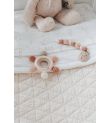 Μασητικός Δακτύλιος Οδοντοφυίας BAMBOOM Wood N Silicone Rosa CAC0053-04