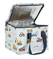A LITLE LOVELY COMPANY Τσαντάκι μεταφοράς φαγητού 23x16x16 - Vehicles CBVEBU25