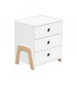 Eco Κομοδίνο με 3 Συρτάρια CASAKIDS CK00068