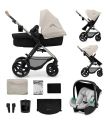 Βρεφικό Travel System KINDERKRAFT 3in1 Moov 2 Moonlight Grey