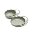 Easy Eating Smart Bowl + Plate 2τμχ NUVITA 6m+ 8461 Sage Green 