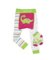 ZOOCCHINI Crawler Pants & Socks Set – Dinosaur