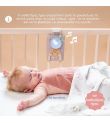 Bunny Soother & Swaddle Set Cry Sensor TAF TOYS 13305