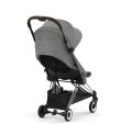 Βρεφικό καρότσι CYBEX Coya Chrome Dark Brown Frame Mirage Grey