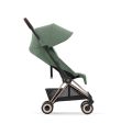 Βρεφικό καρότσι CYBEX Coya Rosegold Frame Leaf Green