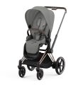 Βρεφικό Καρότσι CYBEX e-Priam Mirage Grey Rose Gold