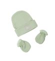 Σετ σκουφάκι και γαντάκια FIGLIO BINO Πράσινο F51