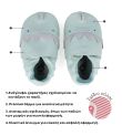 Βρεφικά παπούτσια BOBUX Soft Sole Fin Aqua 1025-150-51