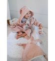Μασητικός Κρίκος Οδοντοφυίας BAMBOOM Wood N Silicone Rosa CAA82507-04