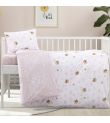 Σετ σεντόνια κούνιας με Λάστιχο 70x130+15 KOCCON Bee Love 34708