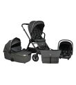 Πολυκαρότσι 3 σε 1 BEBE STARS Onyx Lava Grey 340-186
