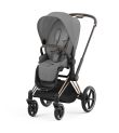 Βρεφικό Καρότσι CYBEX Priam Mirage Grey Rose Gold