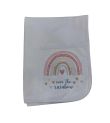 Σελτεδάκι BONJOUR BEBE 50x70cm με τσέπη για πάνες Over The Rainbow