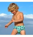 Μαγιό - πάνα I PLAY Snap Reusable Swim Diaper Seafoam Simple Dino IP-10097-3ABM