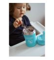 Ισοθερμικό Δοχείο Φαγητού TWISTSHAKE 350ml Pastel Blue