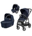 Πολυκαρότσι PEG PEREGO Veloce Brio Modular Blue Shine Με Κάθισμα Slk i-size (0-87cm)