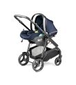 Πολυκαρότσι PEG PEREGO Veloce Brio Modular Blue Shine Με Κάθισμα με ανάκληση Lounge i-size (0-87cm)