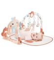 Γυμναστήριο Piano BEBESTARS WHALE PINK 100-204
