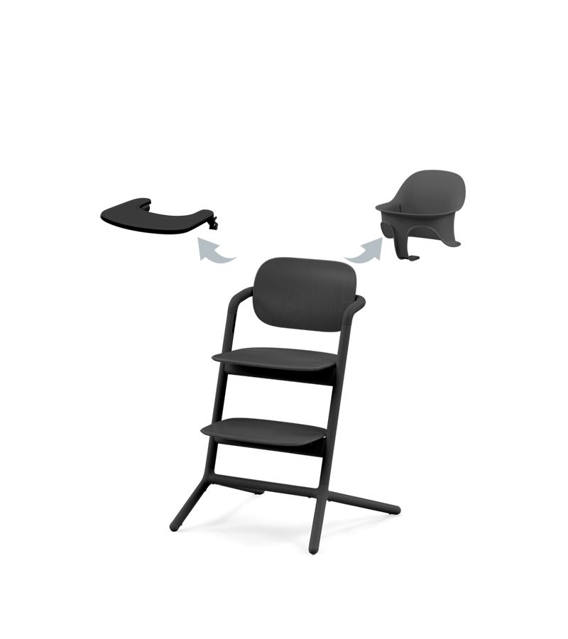 Καρέκλα φαγητού CYBEX Lemo Chair 3in1 Stunning Black