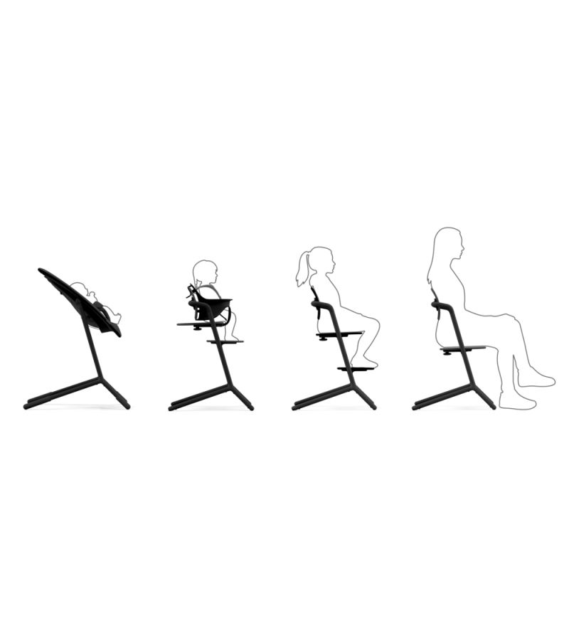 Καρέκλα φαγητού CYBEX Lemo Chair 3in1 Pearl Pink