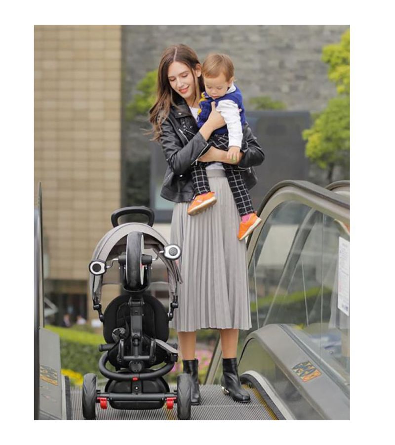 Τρίκυκλο Ποδήλατο QPLAY Cosy Eva Wheels Κόκκινο 01-1212061-02