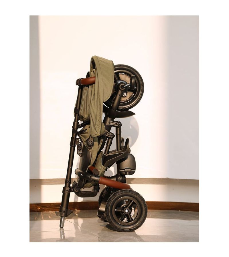 Τρίκυκλο Ποδήλατο QPLAY Rito Deluxe Air Gel Wheels Olive 01-1212068-05