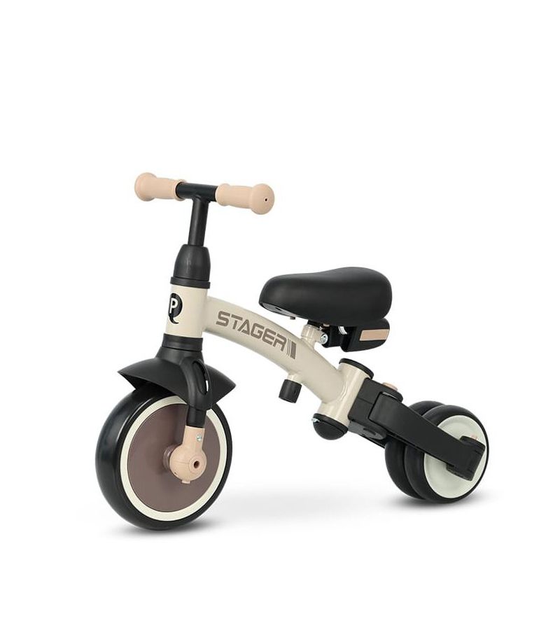 Τρίκυκλο Ποδήλατο QPLAY Stager 3in1 Beige-Brown 01-1212075-03