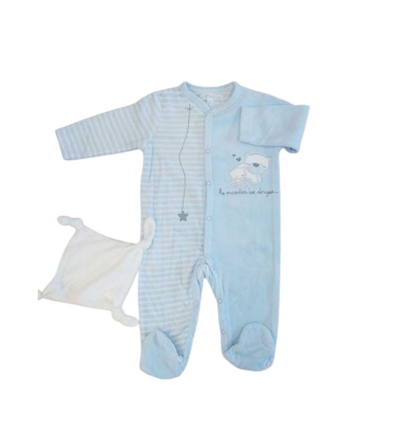 Βελουτέ φορμάκι AMOMI Bear Mom  με πανάκι αγκαλιάς 101018