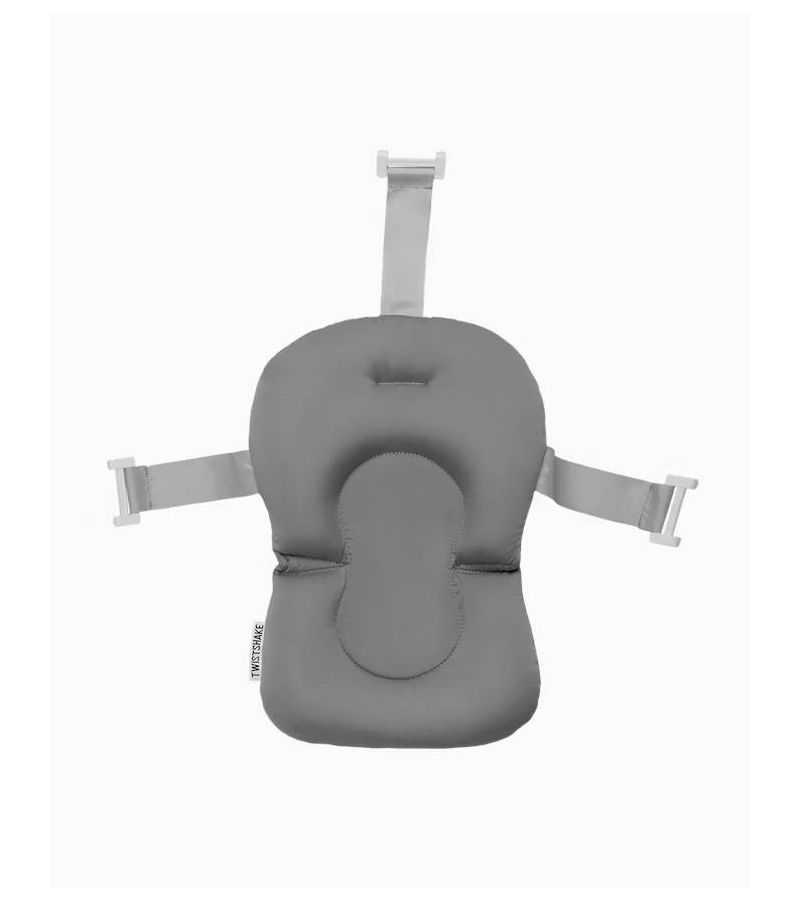 Πτυσσόμενο Βρεφικό Μπανάκι TWISTSHAKE Pastel Grey  με μεταλλική βάση Luxury Kit