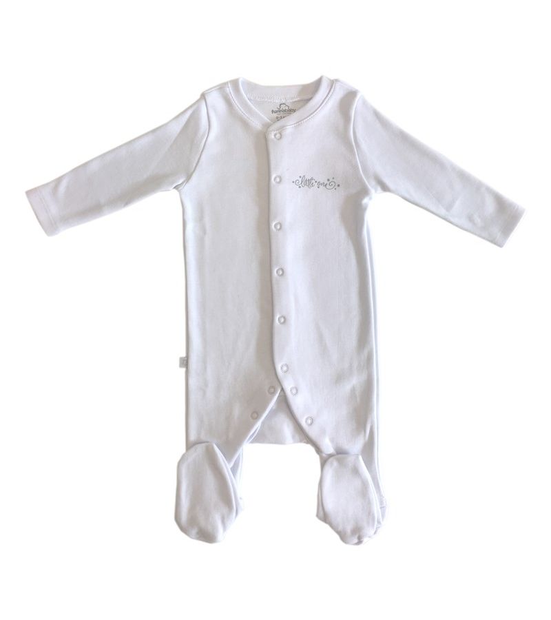 Βαμβακερό φορμάκι Funna Baby Little Star, χρώμα λευκό