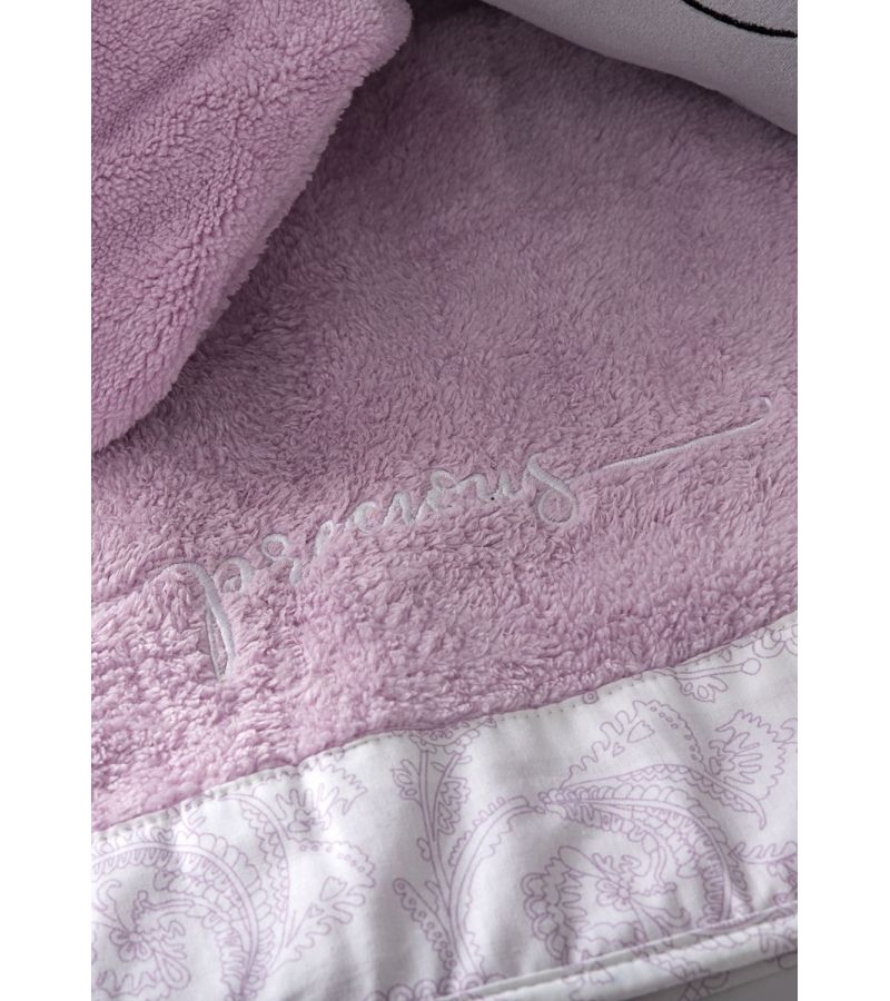 Κουβέρτα κούνιας fleece NIMA Precious, χρώμα ροζ 110x140 20020