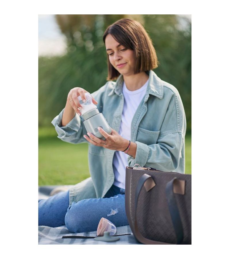 NUVITA Warm n Mix Φορητός Θερμαντήρας μπιμπερό με λειτουργία ανάδευσης 1163 NU-ALSC0025