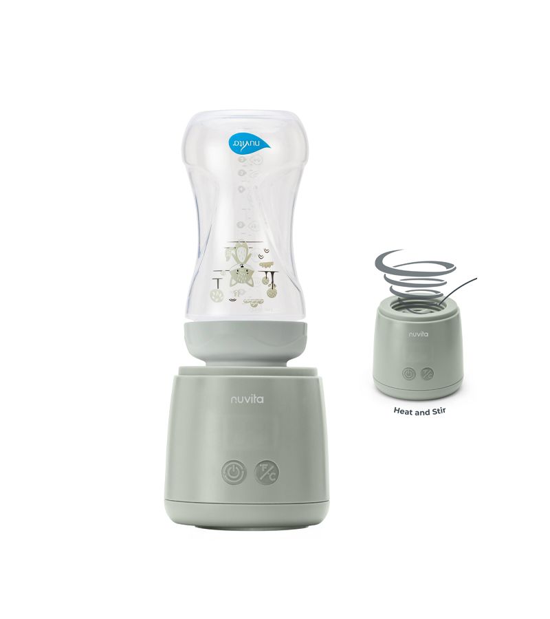 NUVITA Warm n Mix Φορητός Θερμαντήρας μπιμπερό με λειτουργία ανάδευσης 1163 NU-ALSC0025