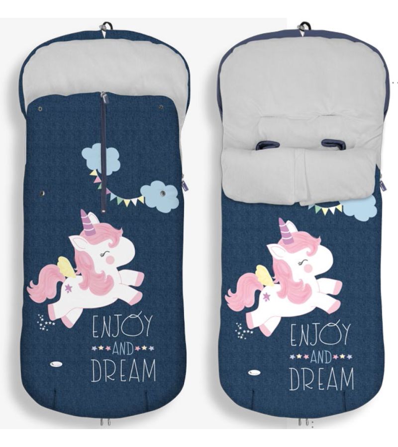 Ποδόσακος INTERBABY Unicornio