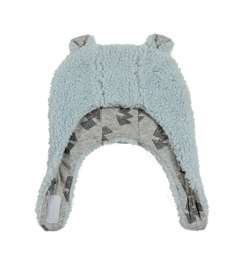 Σκουφάκι Puffy MINENE Luxurius Bear Light Blue 2827302012