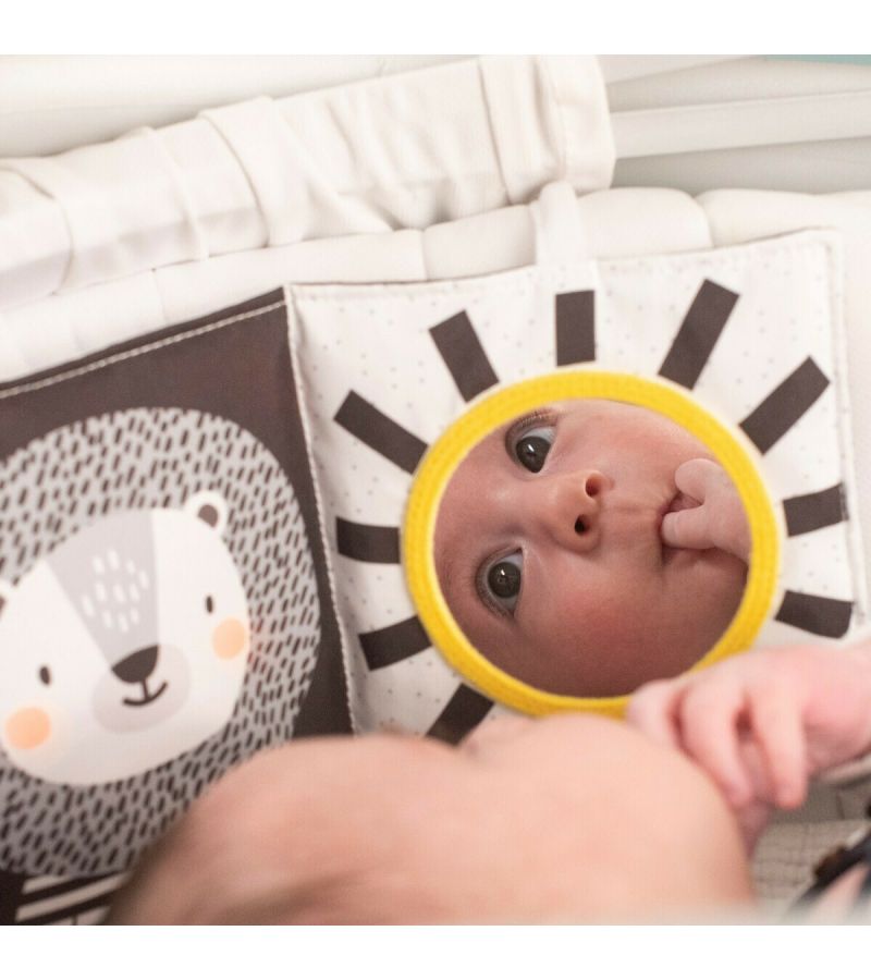 TAF TOYS Μαλακό Βιβλίο Δραστηριοτήτων Savannah Black & White T-12875