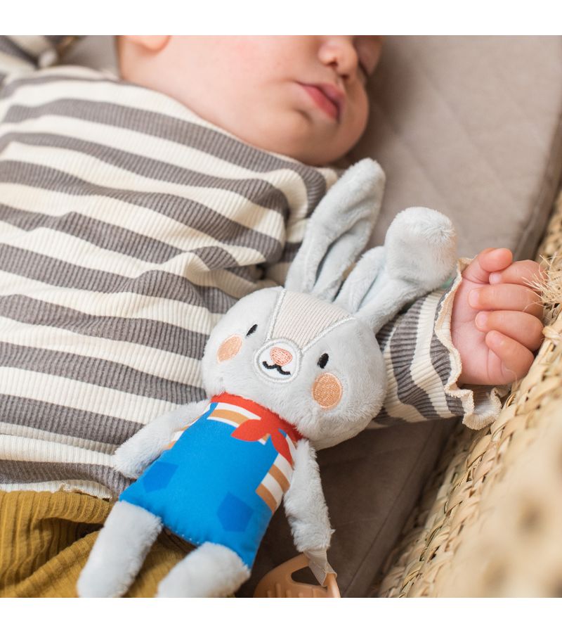 Κρεμαστό παιχνίδι-κουδουνίστρα TAF TOYS Rylee The Bunny 13005