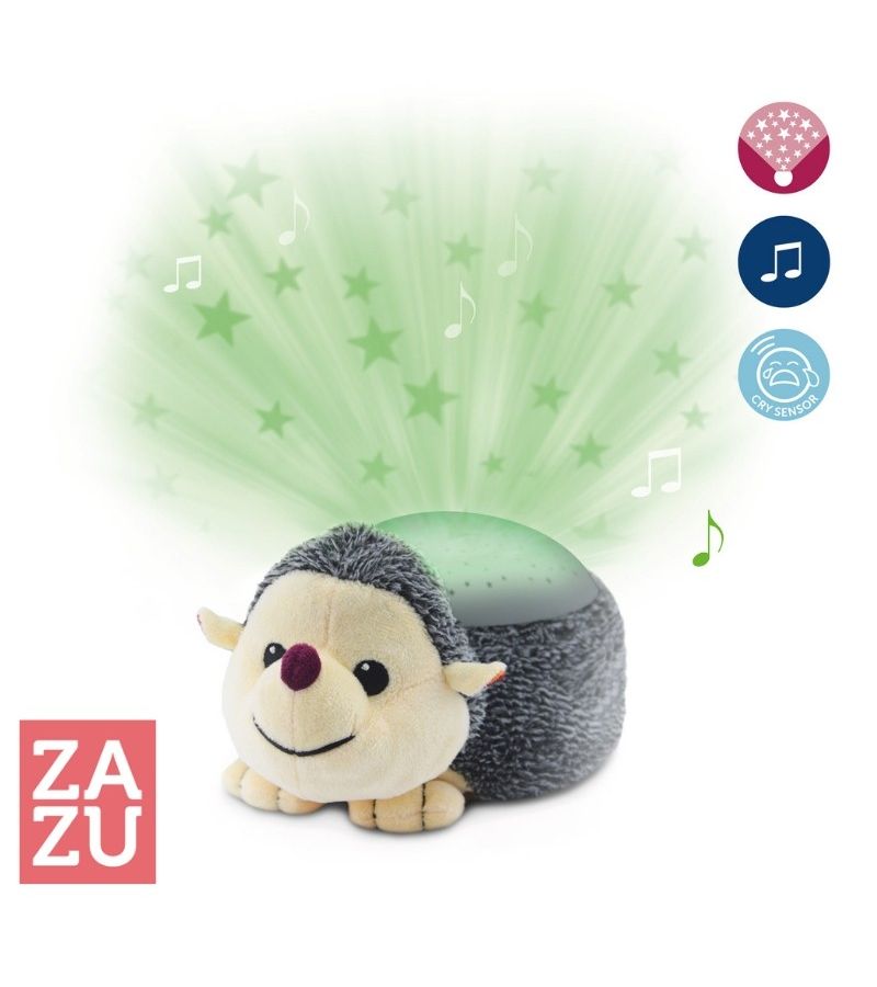 Harry Σκατζόχοιρος Προτζέκτορας με χτύπο καρδιάς, λευκό ήχο, μελωδία ZAZU ZA-HARRY-01