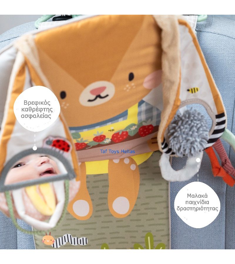 Παιχνίδι για το αυτοκίνητο TAF TOYS Bunny Play N Kick 13325