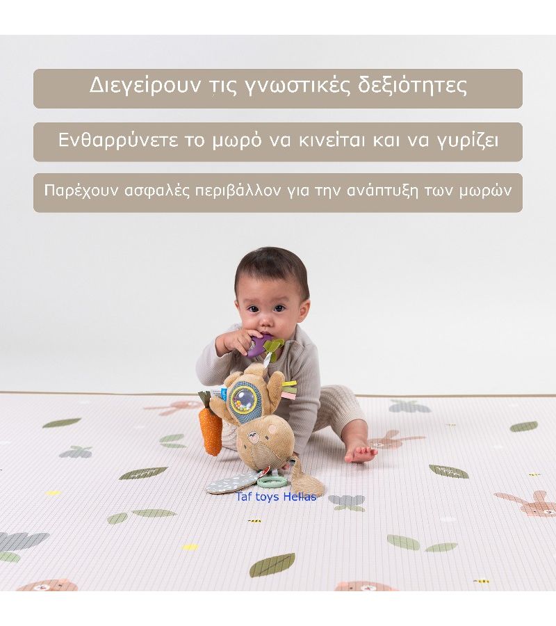 Roll And Play Foam Mat 130x200cm TAF TOYS 13365