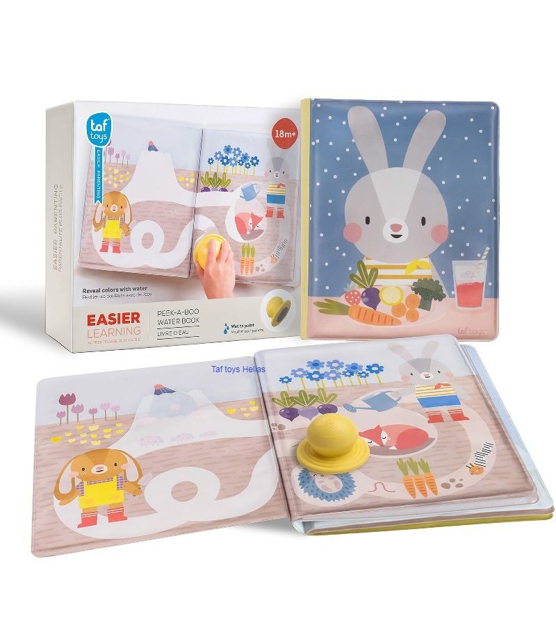 TAF TOYS  Peek A Boo Water Book 13465