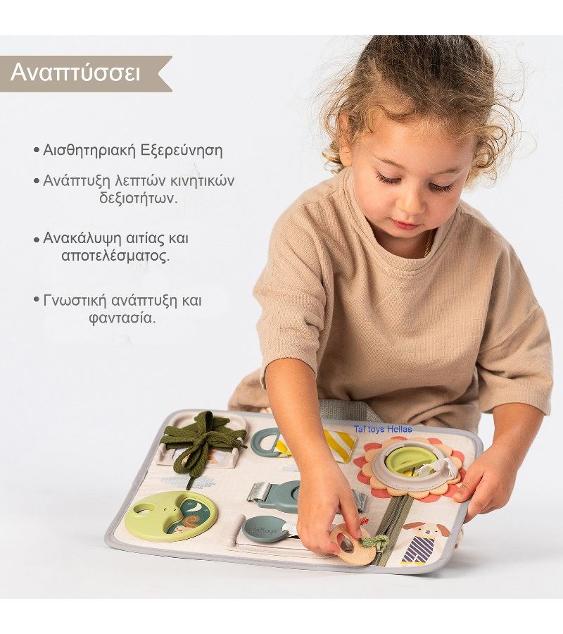 Παιχνίδι Δραστηριοτήτων Snap n Learn Board TAF TOYS 13485