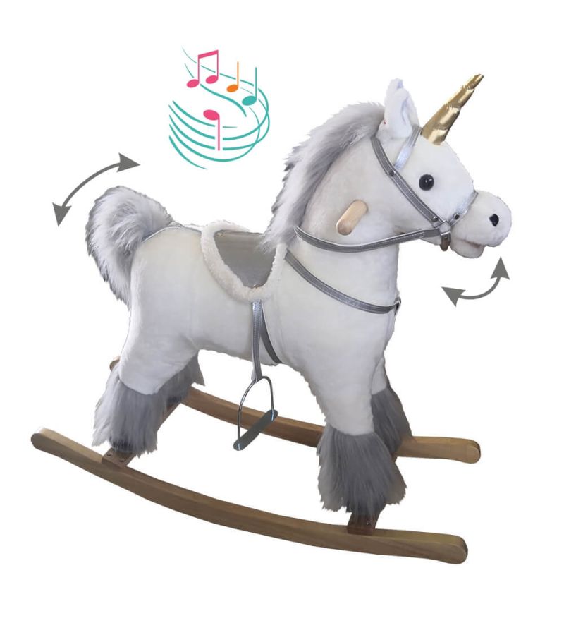  BEBE STARS Κουνιστό παιχνίδι με ήχους Μονόκερος 150-200