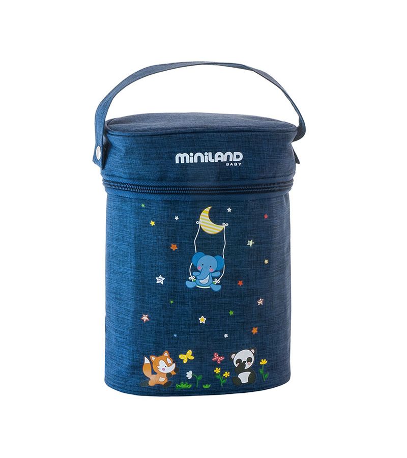 Διπλή ισοθερμική θήκη MINILAND Thermibags Double Denim