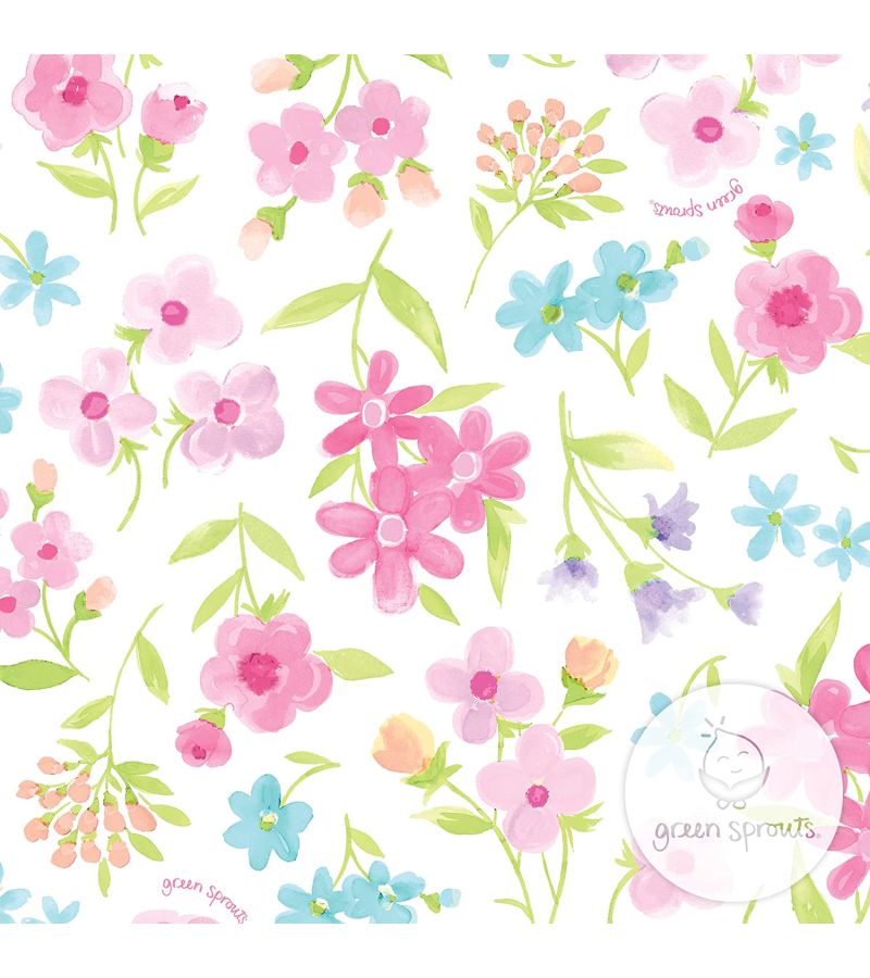 Μαγιό - πάνα GREEN SPROUTS Eco Pull-Up Swim Diaper White Flower Bouquet GS-721068-027