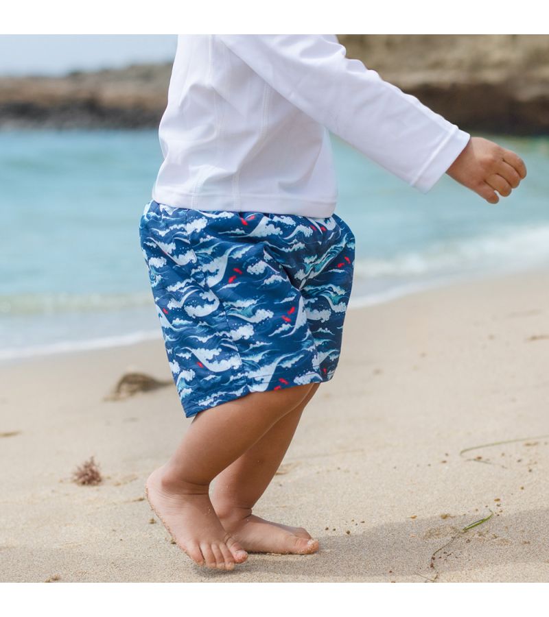 Μαγιό Βερμούδα Easy-change ECO Swim Trunks Navy Tidal Waves GS-722168-690