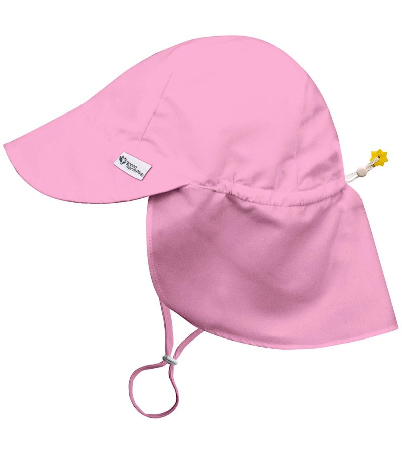 Καπέλο GREEN SPROUTS ECO Flap Hat Sun Protection Light Pink GS-747138-210