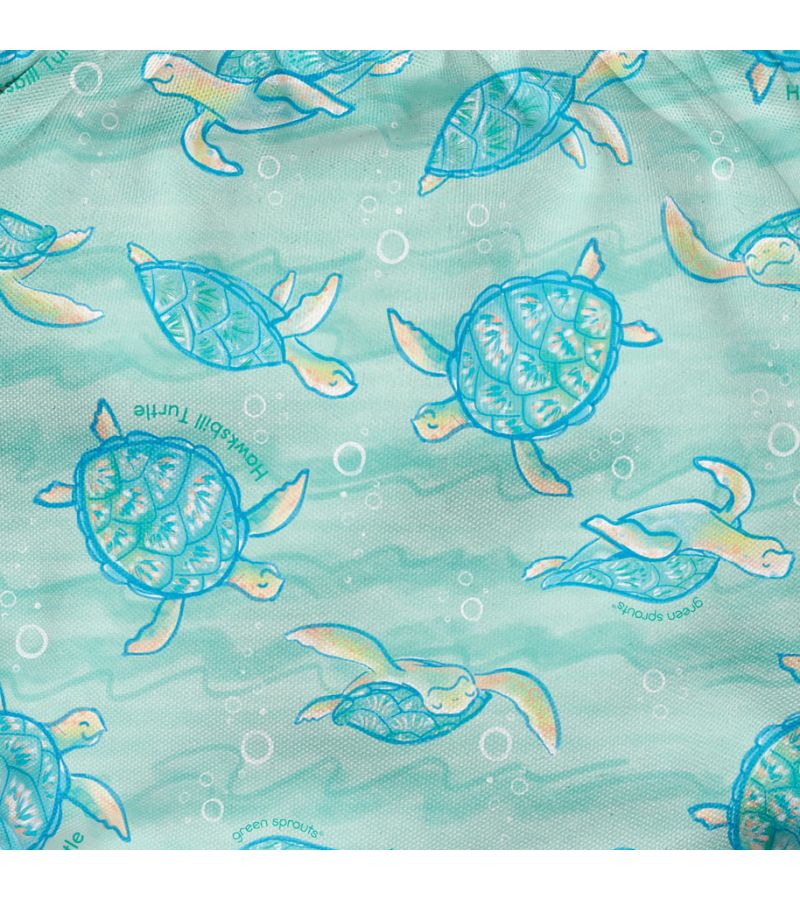 Μαγιό Βερμούδα Easy-change ECO Swim Trunks Seafoam Hawksbill Turtle GS-722168-5003