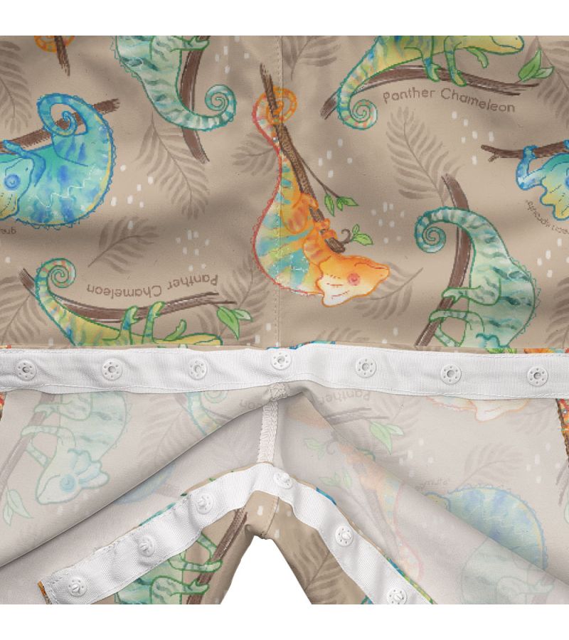 Μαγιό Βερμούδα Easy-change ECO Swim Trunks Sand Panther Chameleon GS-722168-060